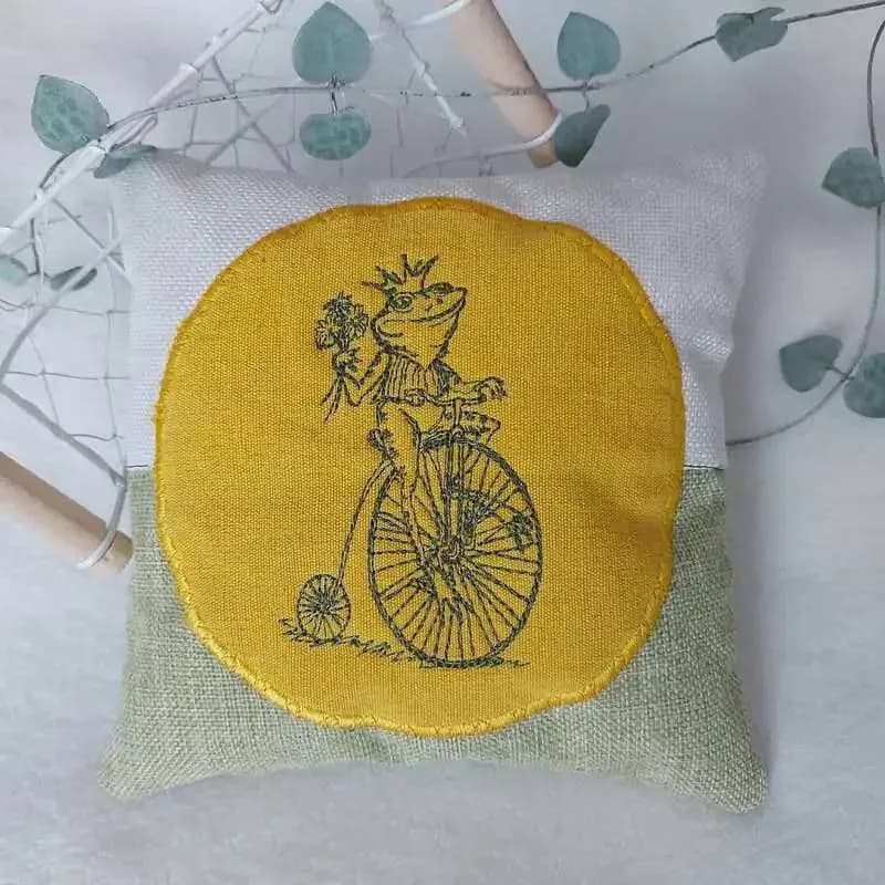 Stickdatei Froschkönig