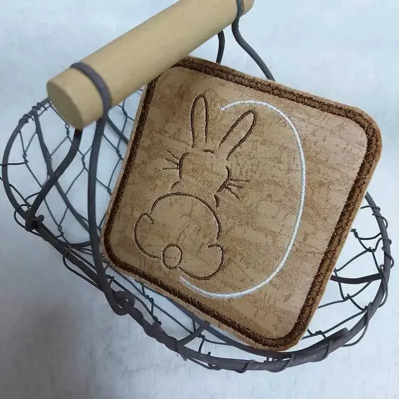 Stickdatei Hase im Ei