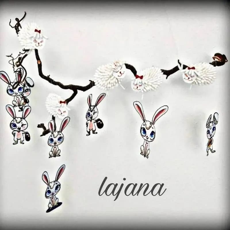 Stickdatei Hase mit Osterkorb – stiXXie