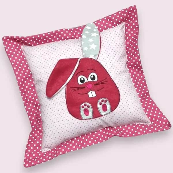 Stickdatei Hase Mümmel Applikation