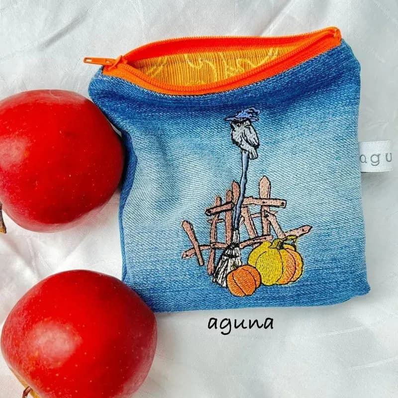 Stickdatei Herbst Halloween