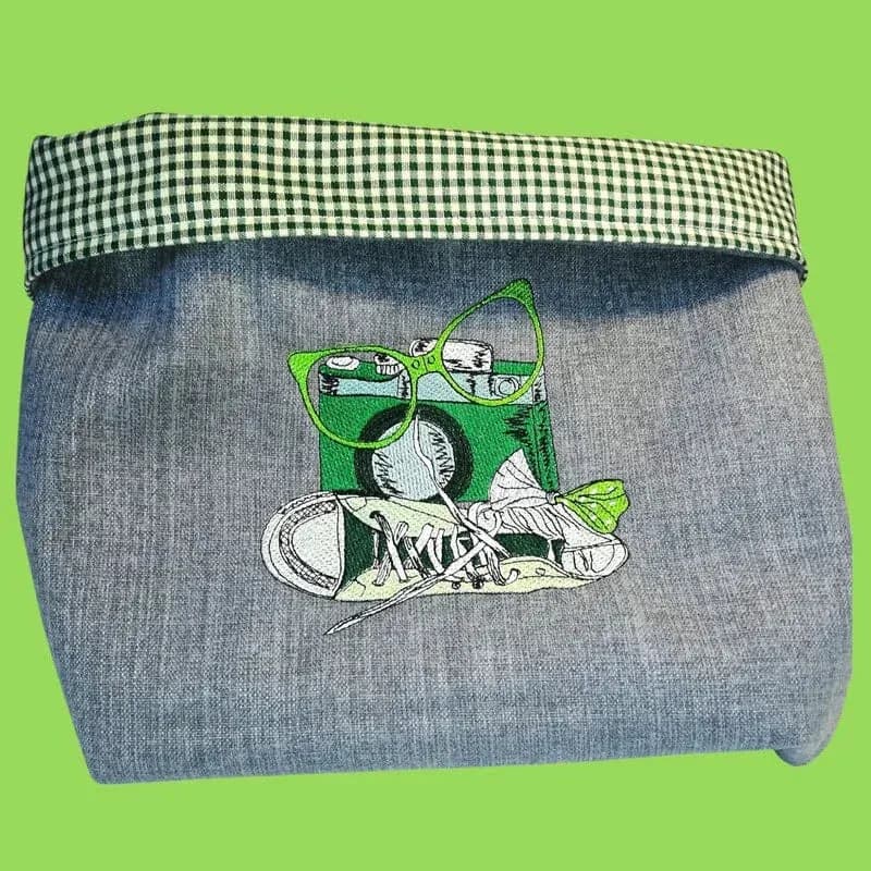 Stickdatei Hipster Design