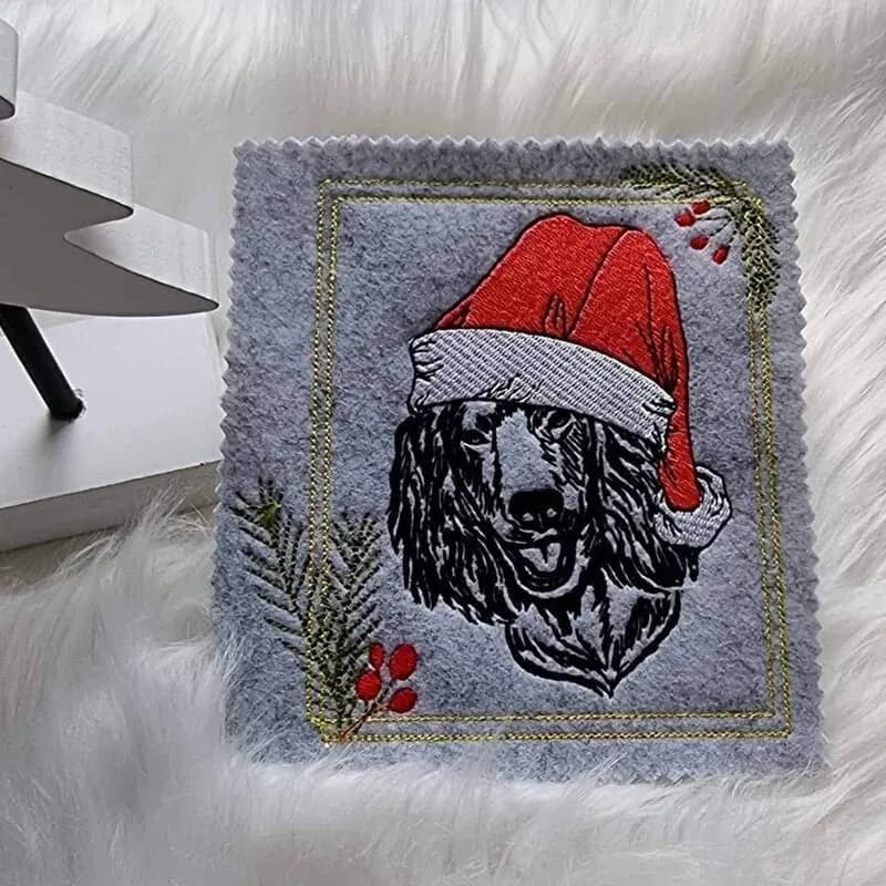 Stickdatei Hund Irish Setter