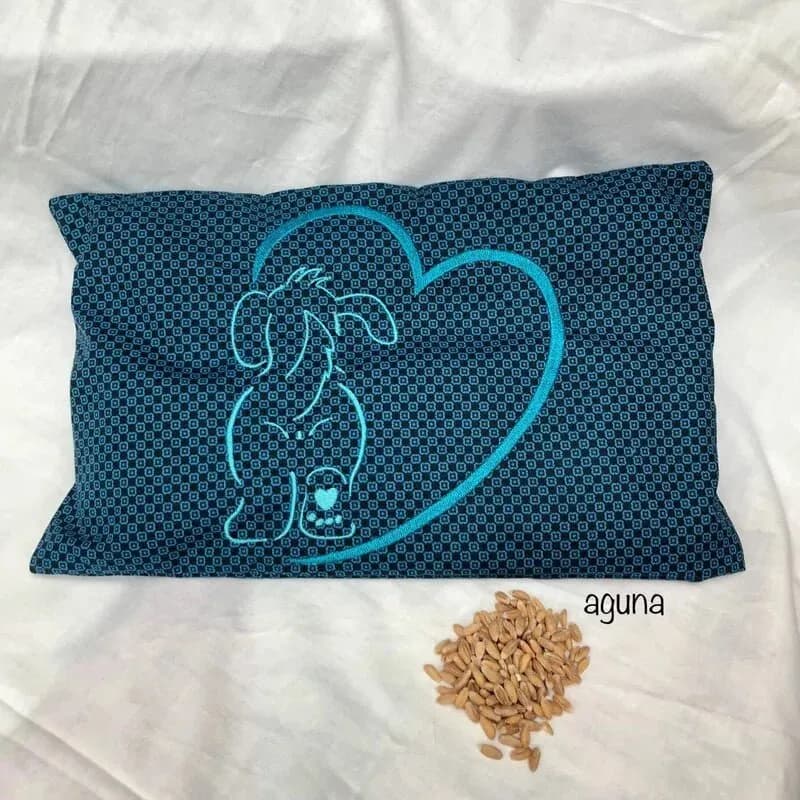 Stickdatei Hund mit Herz