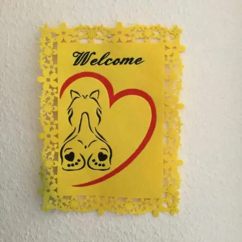 Stickdatei Hund Westie mit Herz