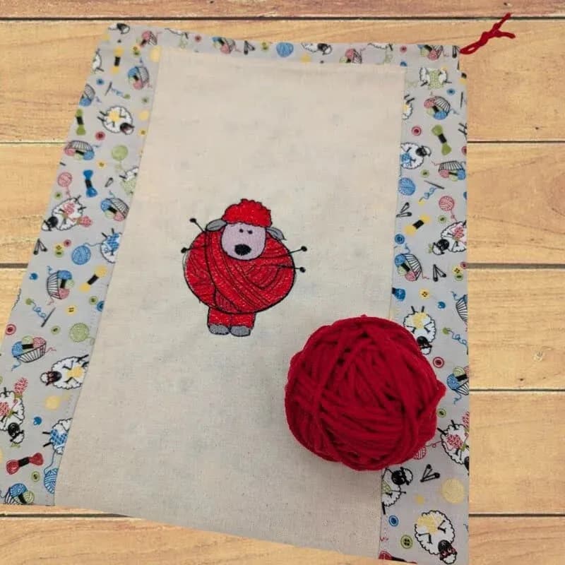 Stickdatei Ich Schaf das