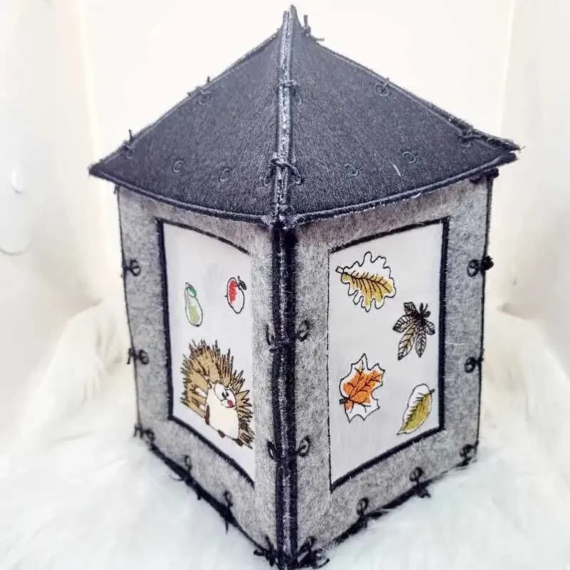 Stickdatei ITH Laterne Herbst