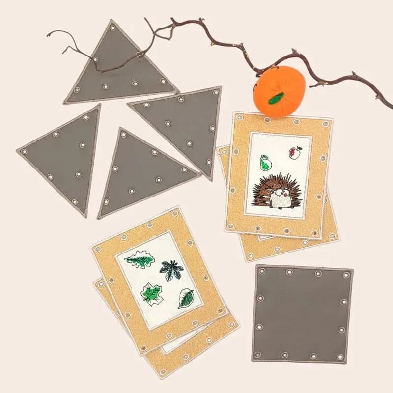 Stickdatei ITH Laterne Herbst