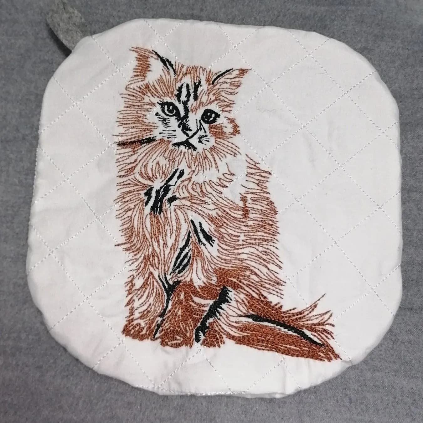 Stickdatei Katze Scribble