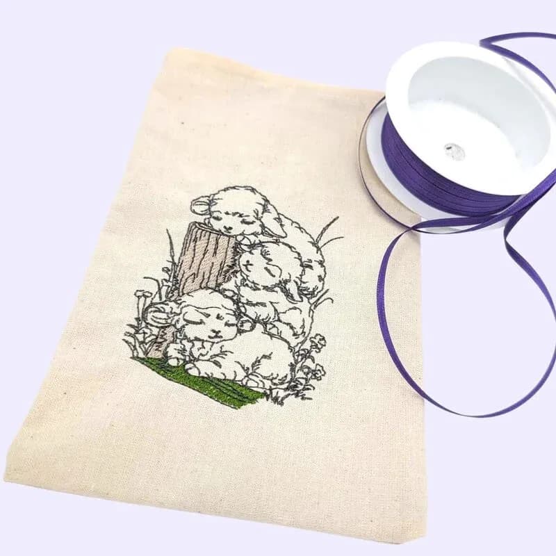 Stickdatei Lämmchen