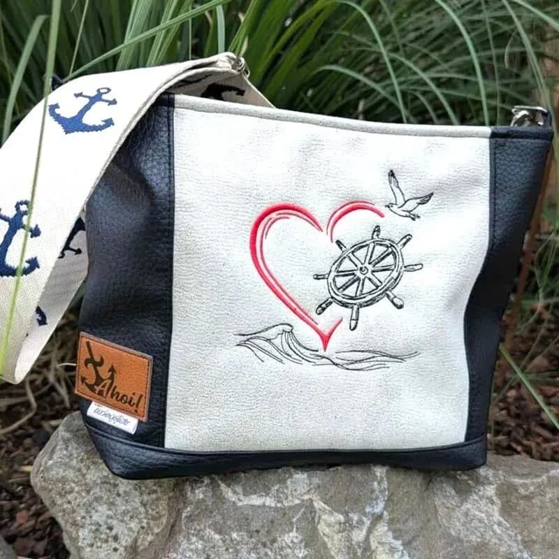 Stickdatei Maritim Love