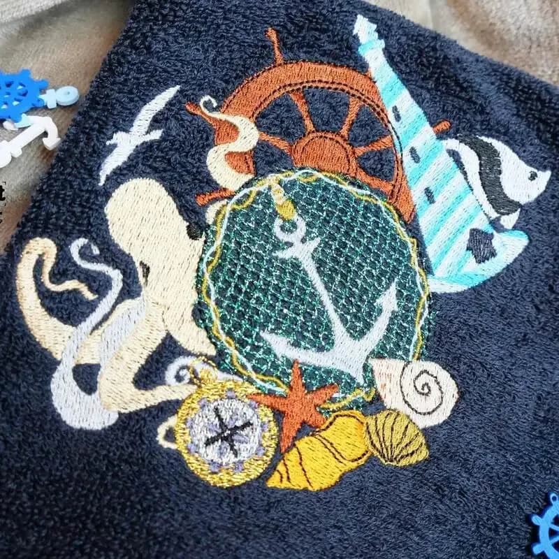 Stickdatei Maritim Nautical