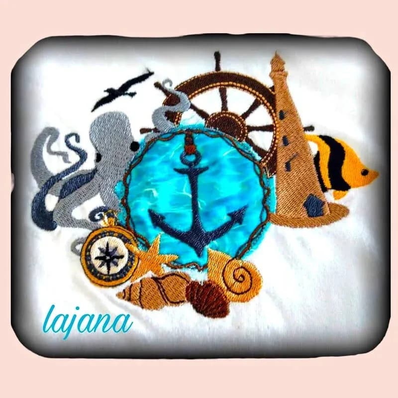 Stickdatei Maritim Nautical