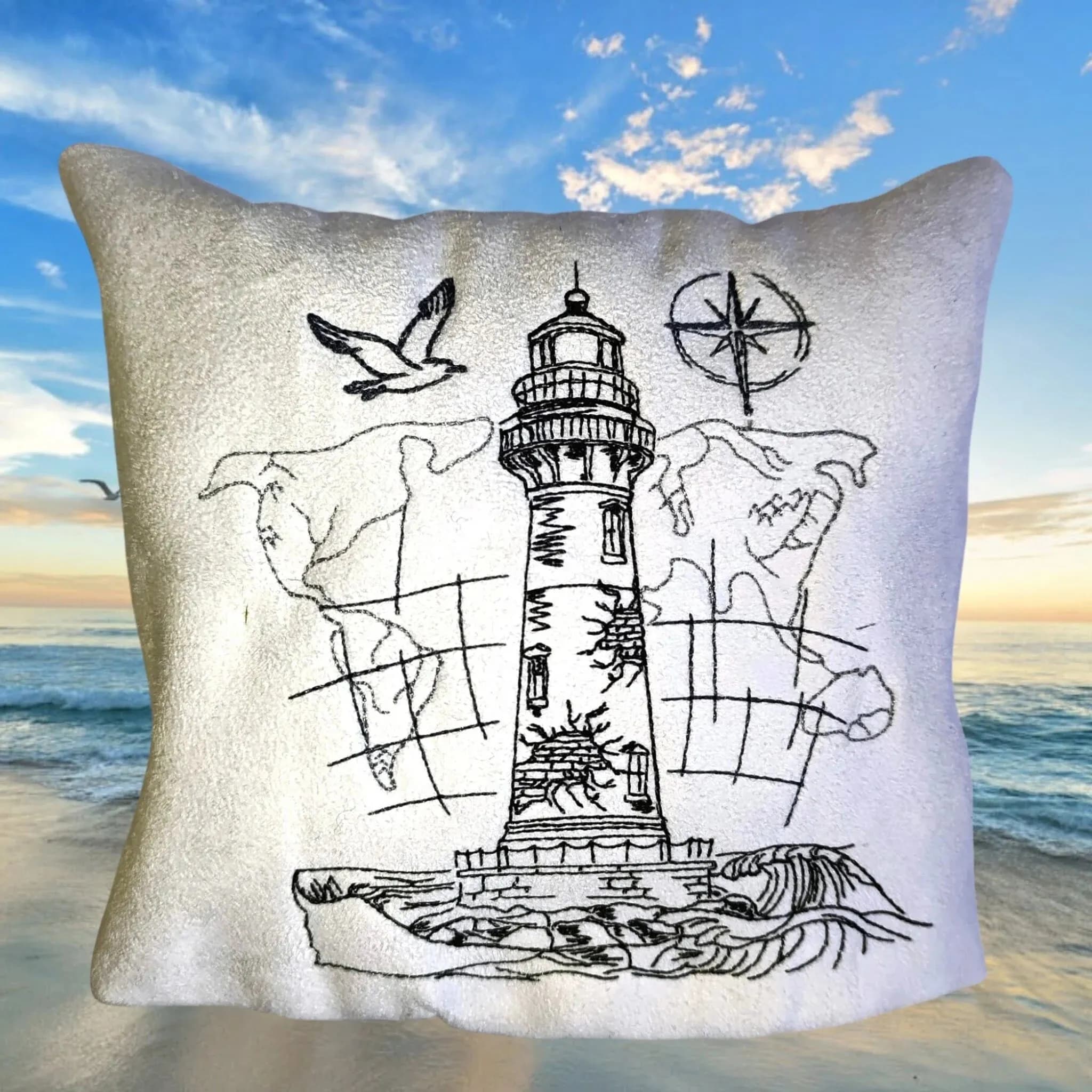 Stickdatei Maritim Vintage