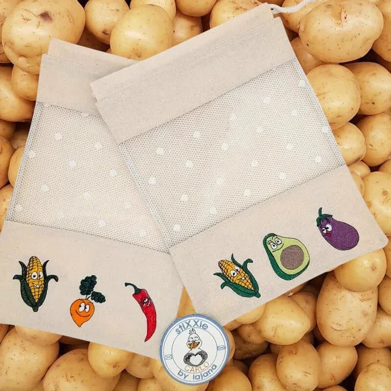 Stickdatei Motivations-Gemüse