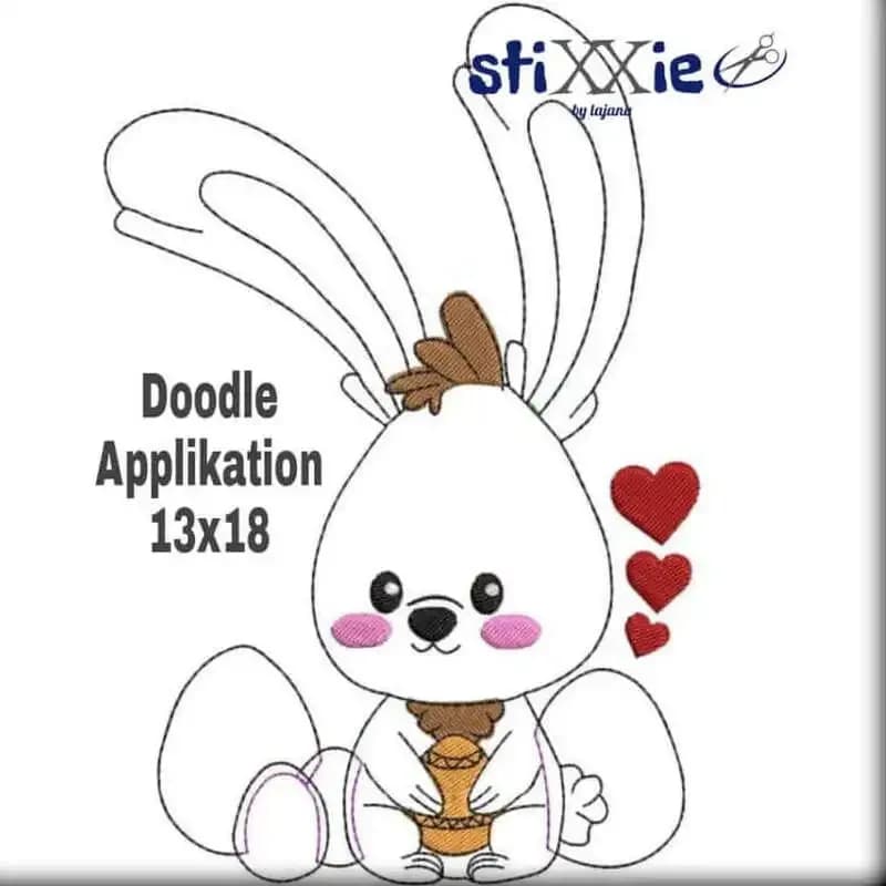 Stickdatei Osterhase Ostermucki