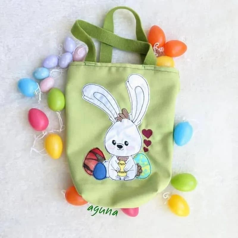 Stickdatei Osterhase Ostermucki