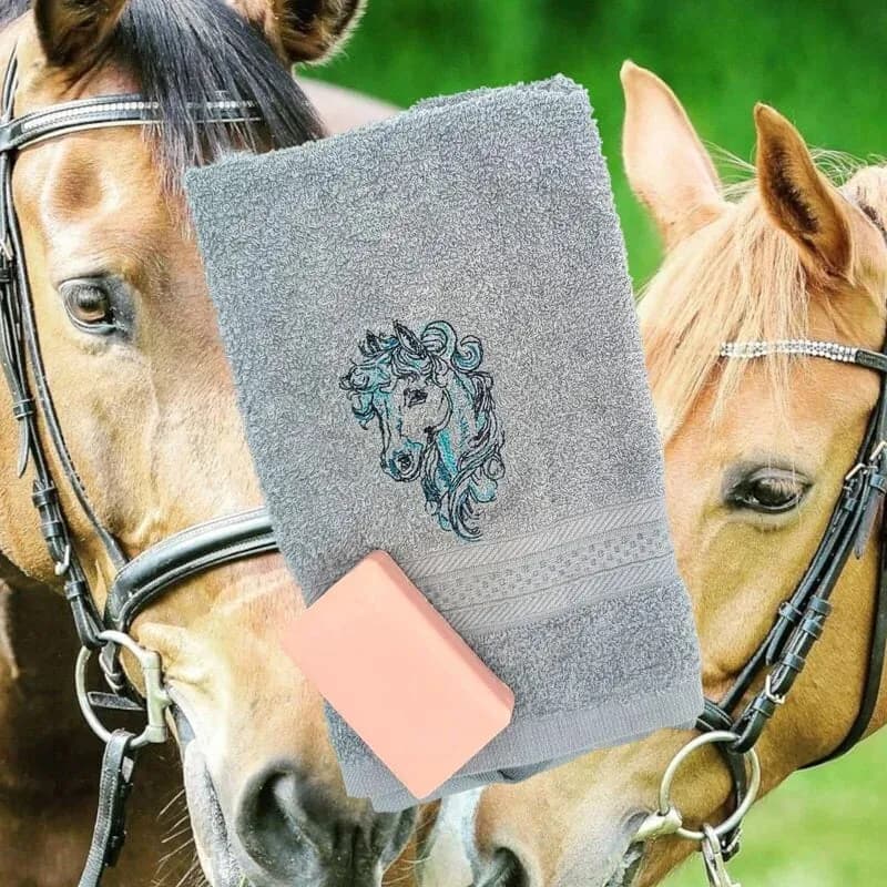 Stickdatei Pferdekopf Fantasie