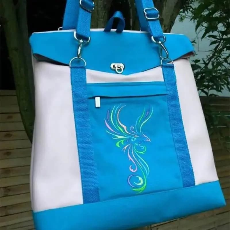 Phoenix Stickdatei Cyrill Tribal - stiXXie