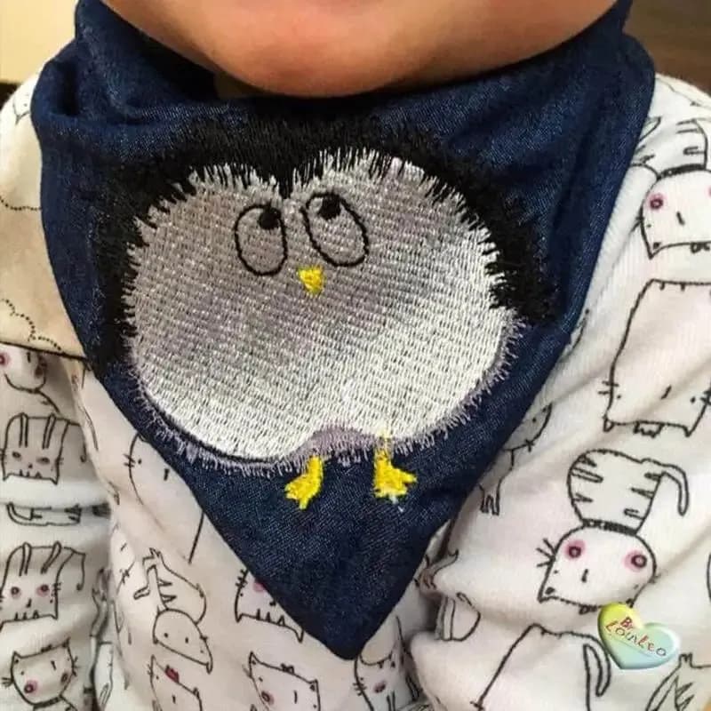 Stickdatei Pinguin Pingu