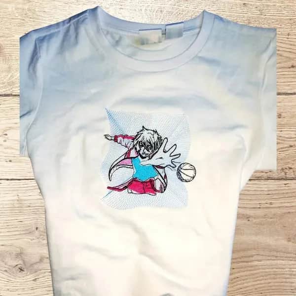 Stickdatei Powergirl