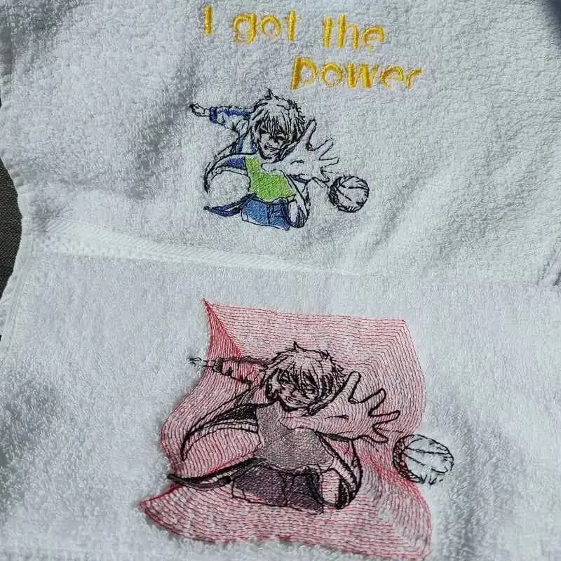 Stickdatei Powergirl