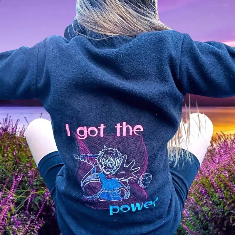 Stickdatei Powergirl