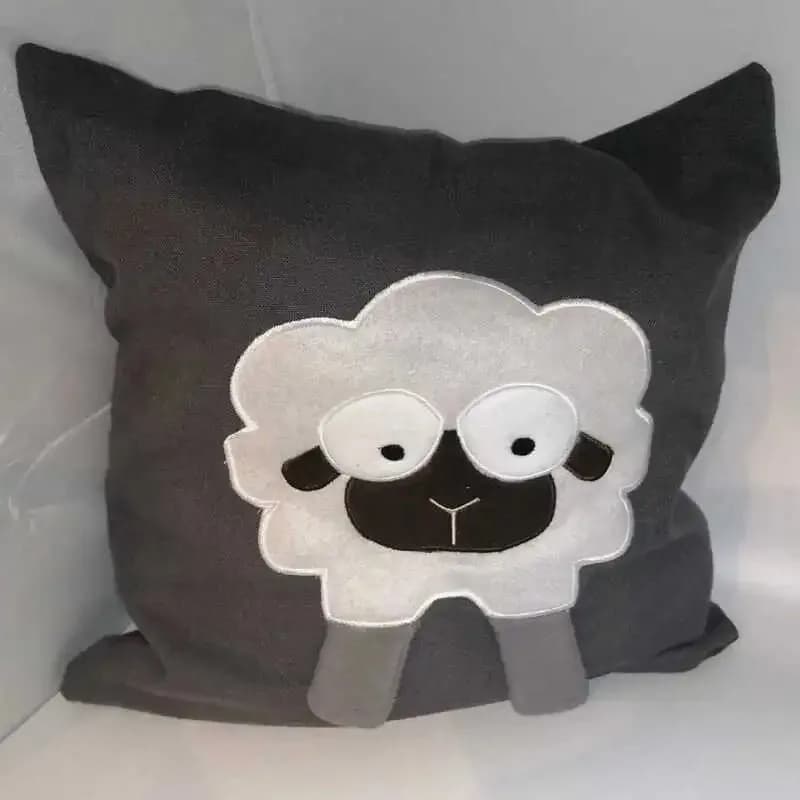 Stickdatei Schaf Applikation