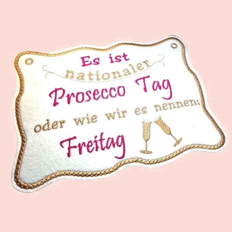 ITH Stickdatei Schilder lustige Sprüche