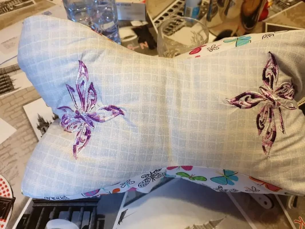 Stickdatei Schmetterling Papillon Color