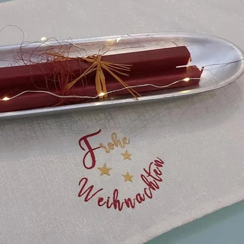 Stickdatei Schriftzüge Jahreszeiten