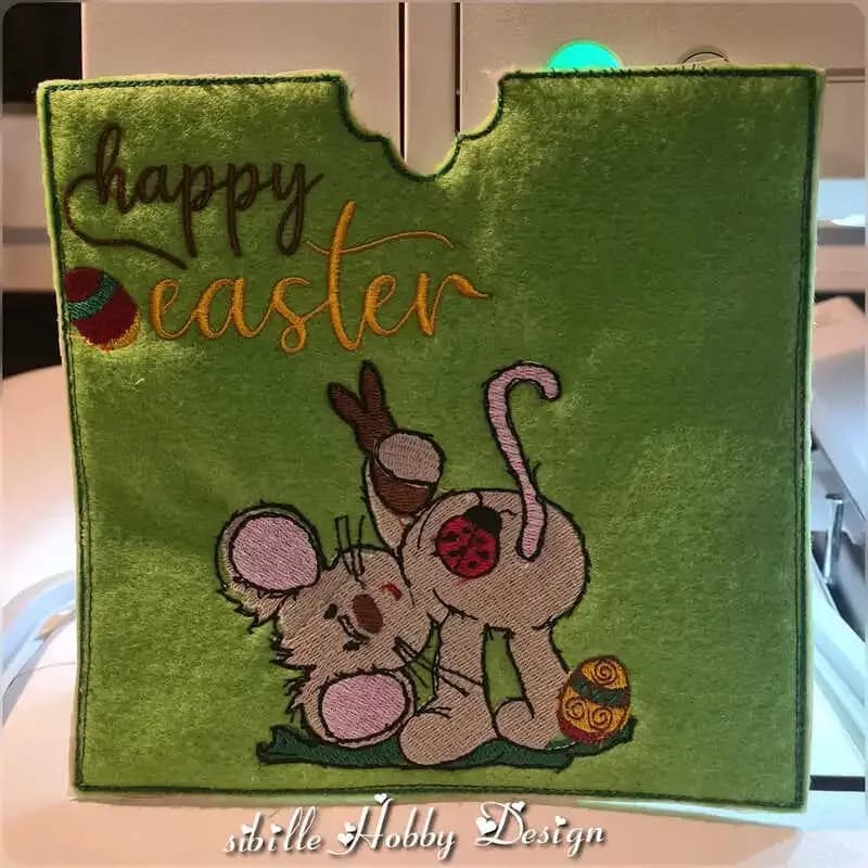 Stickdatei Schriftzüge Jahreszeiten