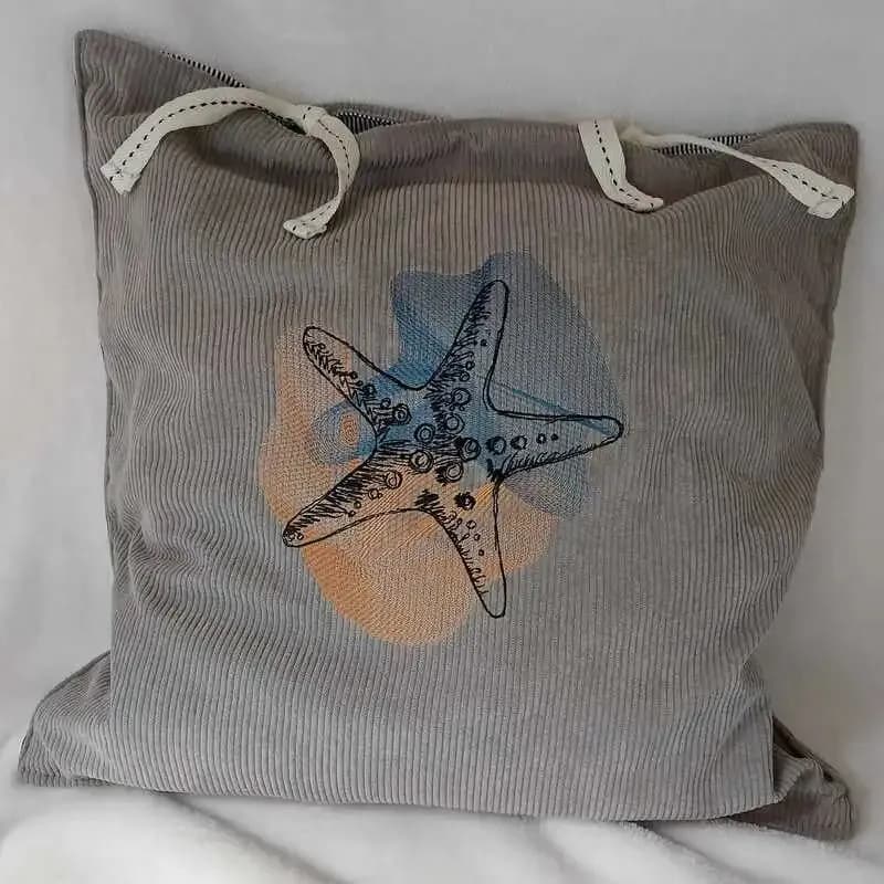 Stickdatei Seestern Vintage