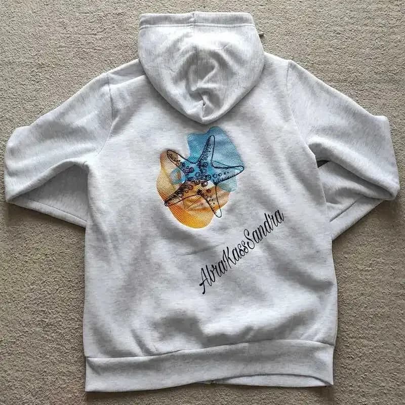 Stickdatei Seestern Vintage