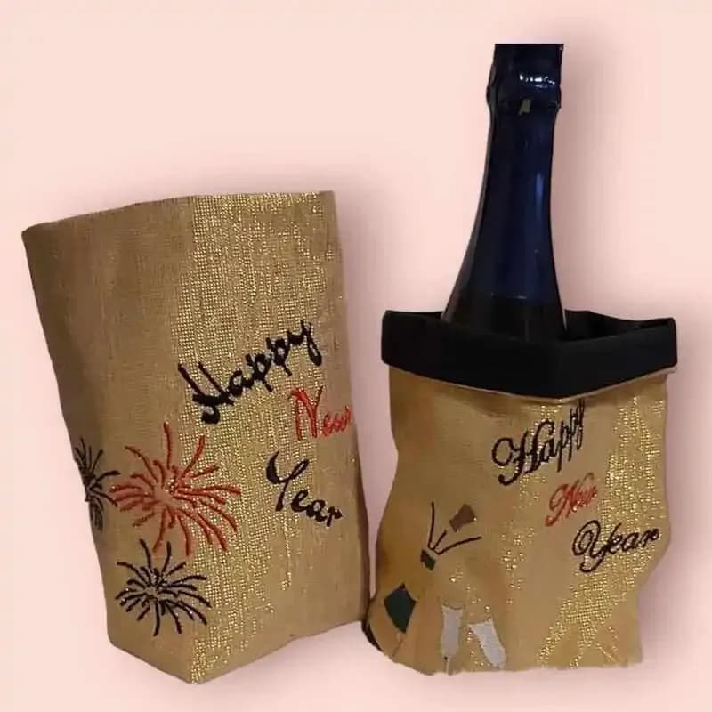 Stickdatei Silvester Set 6-teilig