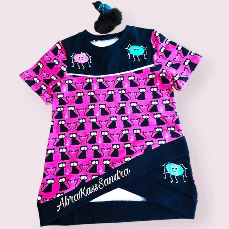 Stickdatei Spinnen Familie