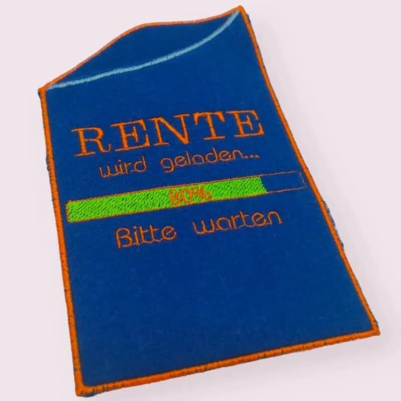 Stickdatei Spruch Wochenende wird geladen