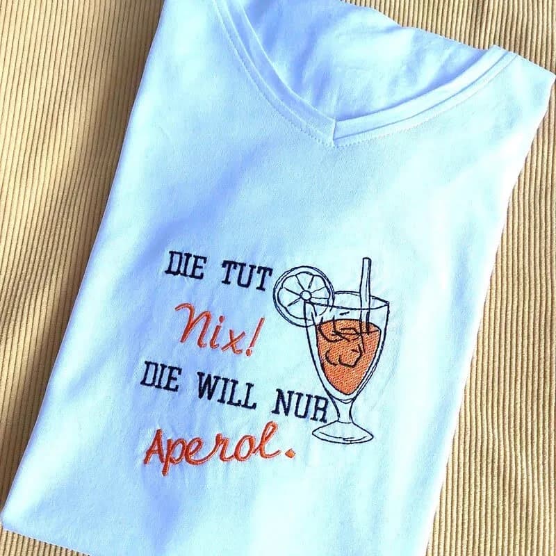 Stickdatei Sprüche Sommergetränke