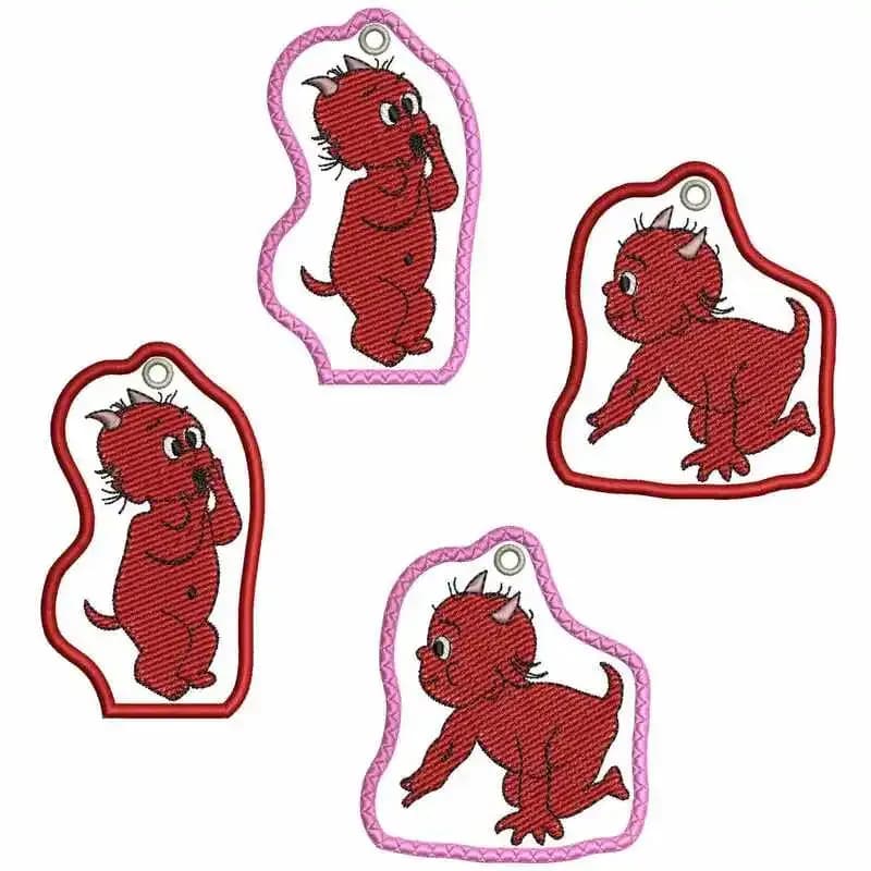 ITH Stickdatei Teufelchen