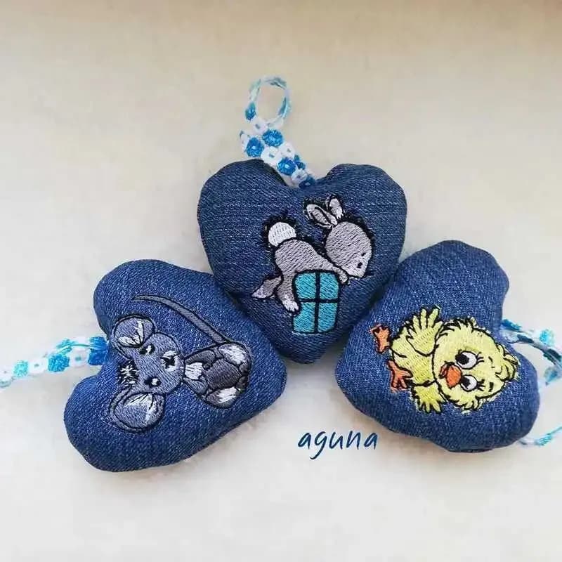 Stickdatei Tiere Minis