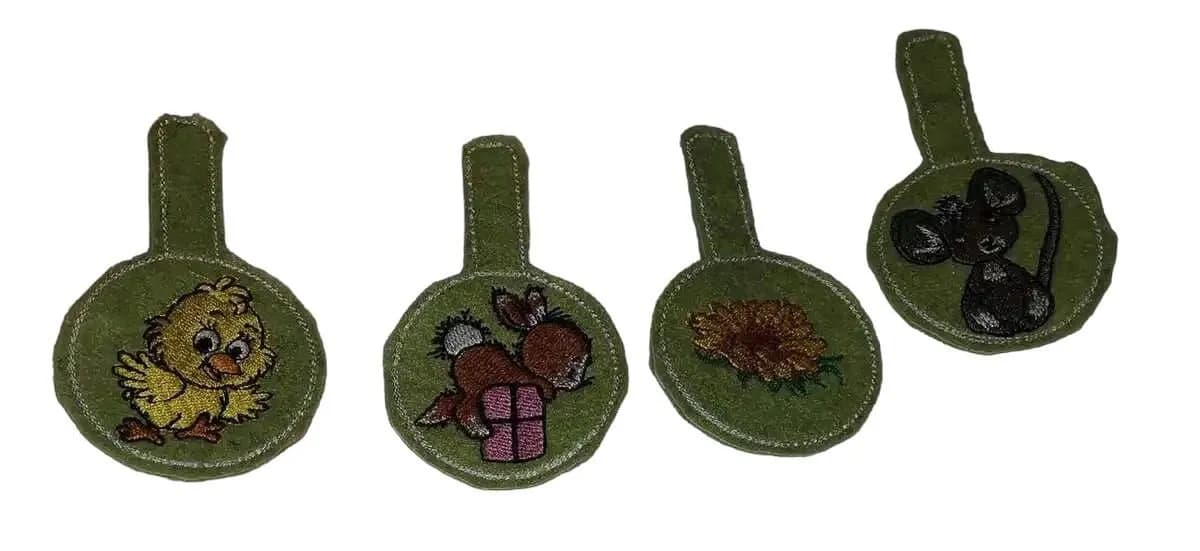 Stickdatei Tiere Minis