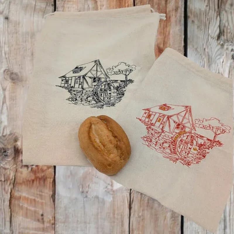 Stickdatei Wassermühle