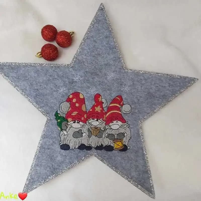 Stickdatei Weihnachts - Wichtel