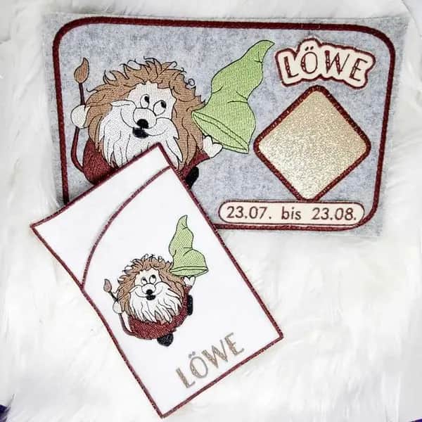 Welche Sternzeichen-Stickmotive eignen sich für personalisierte Geschenke?
