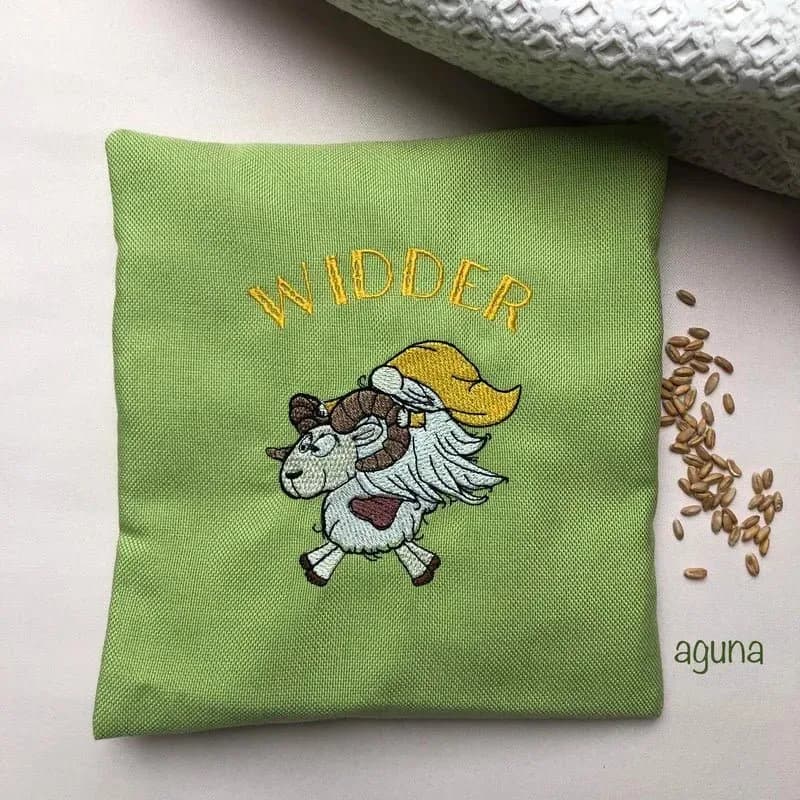 Stickdatei Wichtel Sternzeichen Widder