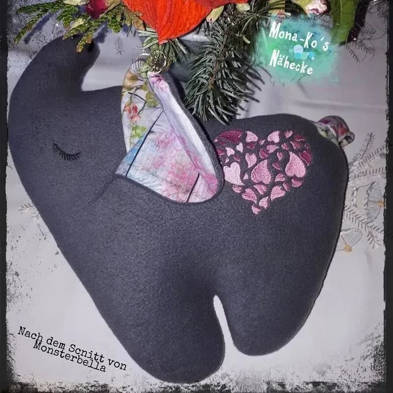 Stickdateien Herzen Dreier-Set