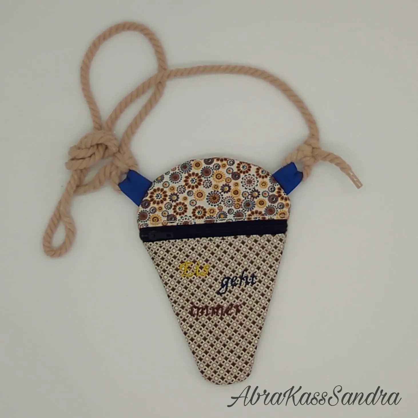 ITH Stickdatei Eis(geld)-Täschchen