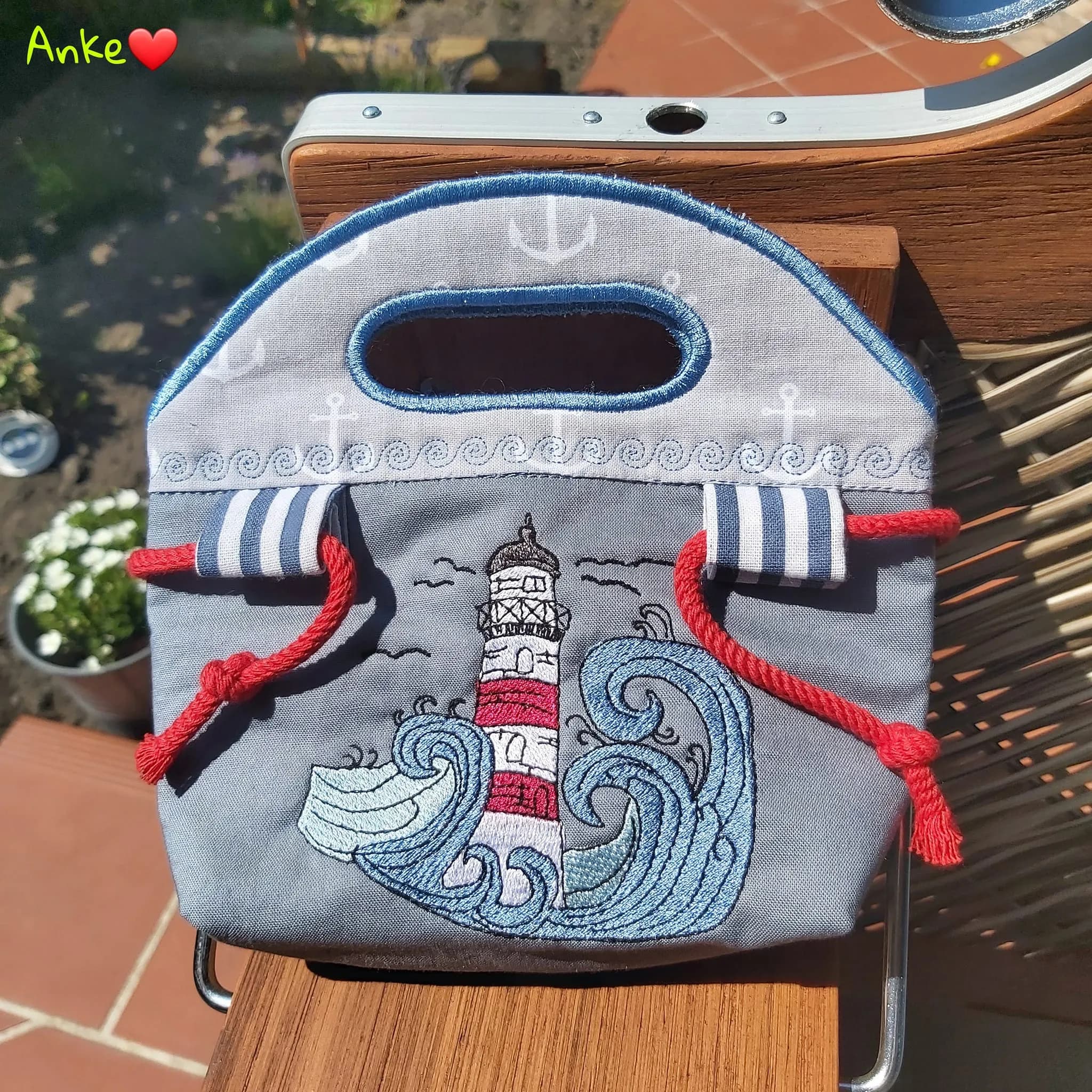 Stickdatei Leuchtturm