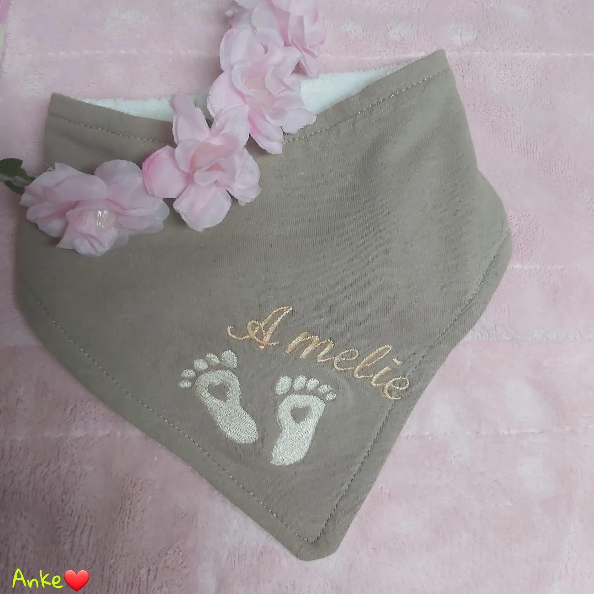 Stickdatei Dekore für Mutterpasshüllen und mehr