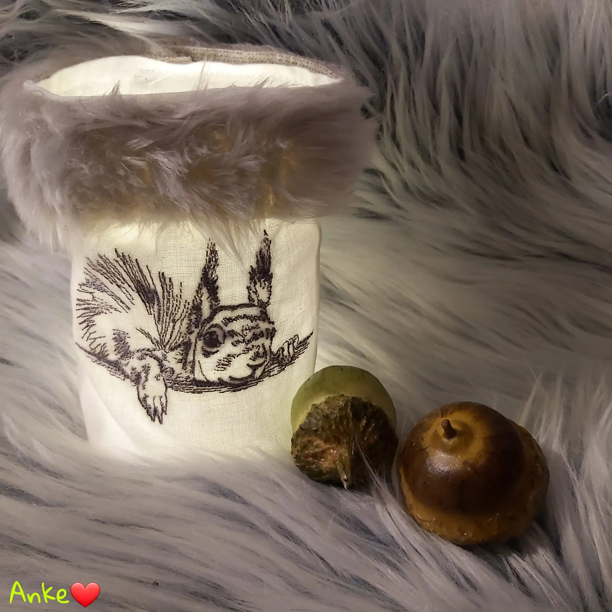 Stickdatei Eichhörnchen Kritzel